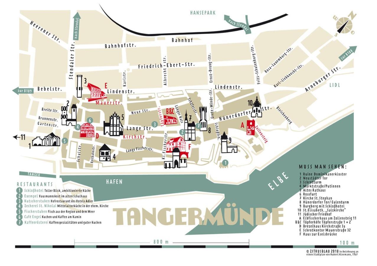 Willa Toepferhof 2 Tangermünde Zewnętrze zdjęcie
